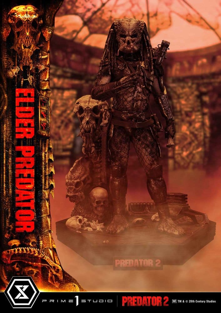 Predator 2 (Film) Museum Masterline Statue 1/3 Elder Predator DX Bonus Version 94 cm
