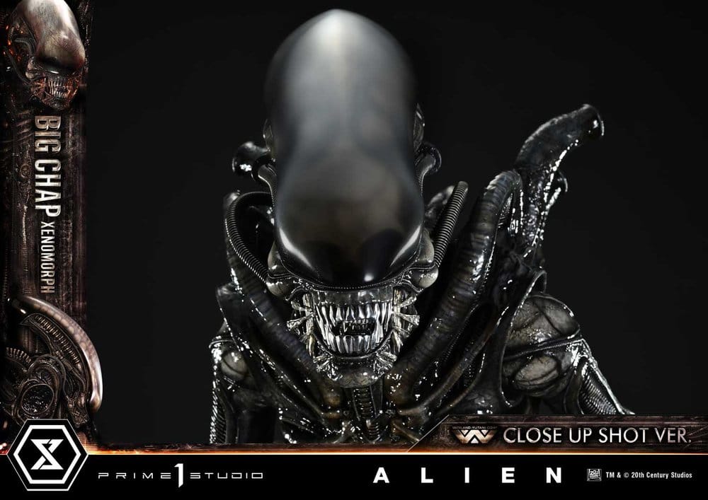 Alien (Film) Museum Masterline XL Statue 1/3 Big Chap Xenomorph Close Up Shot Ver. 100 cm