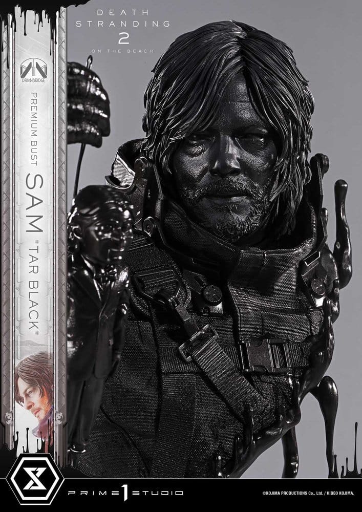 Death Stranding 2: On the Beach Premium Bust 1/3 Sam Tar Black 44 cm