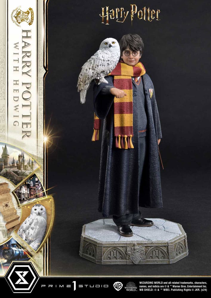 Harry Potter Prime Collectibles Statue 1/6 Harry Potter with Hedwig 28 cm