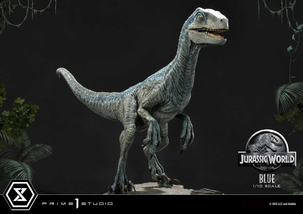 Jurassic World (Movie) Prime Collectible Figures Statue 1/10 Blue 17 cm