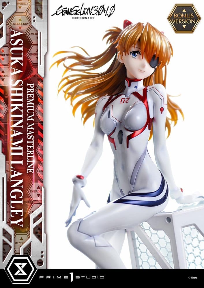 Evangelion: 3.0 + 1.0 Thrice Upon A Time Premium Masterline Series Statue 1/4 Asuka Shikinami Langley Bonus Ver. 46 cm
