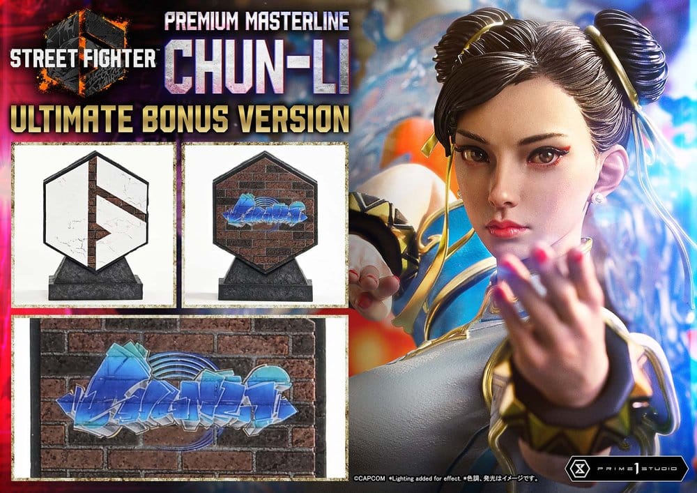 Street Fighter 6 Premium Masterline Statue 1/4 Chun-Li Ultimate Bonus Version 69 cm