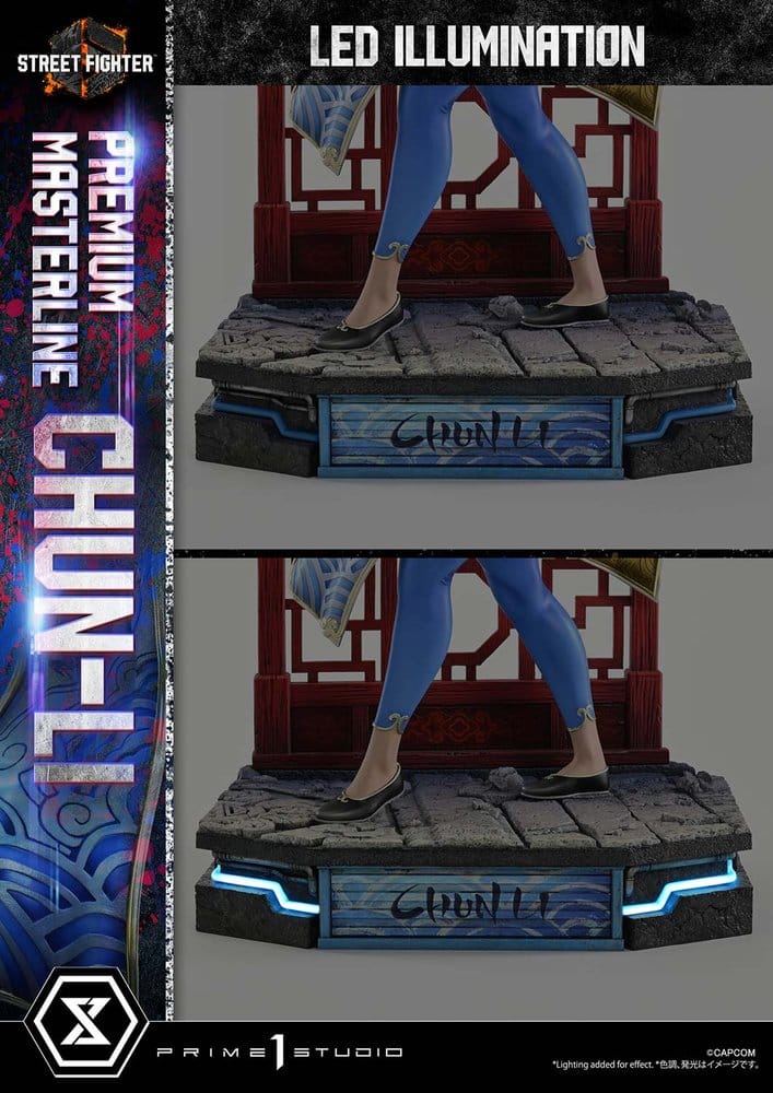 Street Fighter 6 Premium Masterline Statue 1/4 Chun-Li Ultimate Bonus Version 69 cm