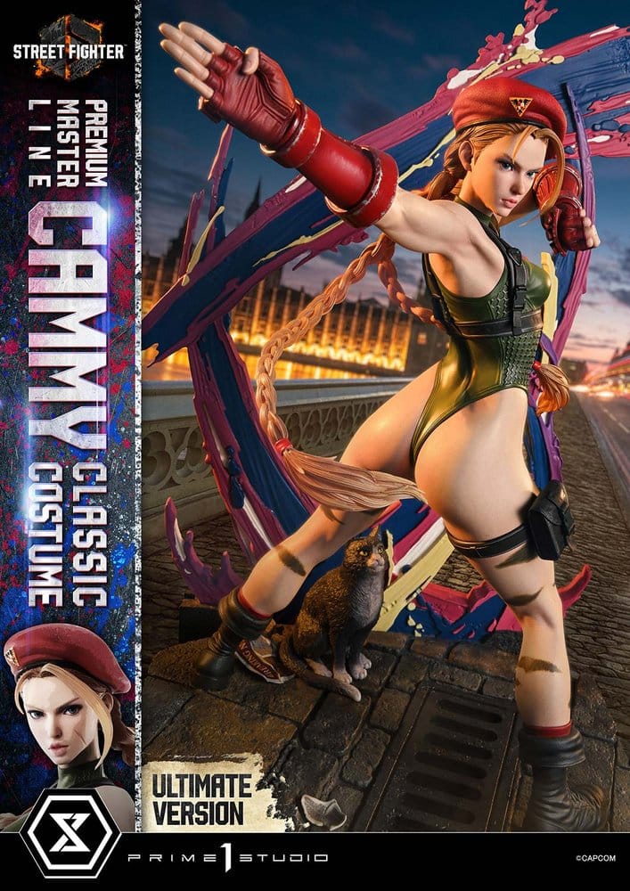 Street Fighter 6 Premium Masterline Statue 1/4 Cammy Classic Costume Ultimate Bonus Version 54 cm