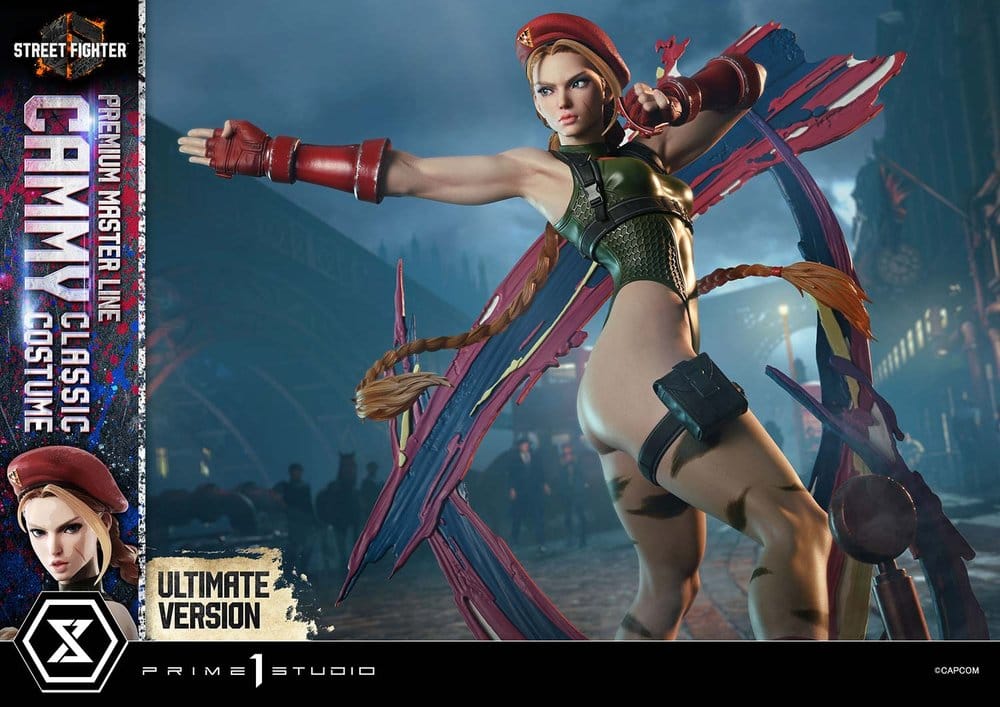 Street Fighter 6 Premium Masterline Statue 1/4 Cammy Classic Costume Ultimate Bonus Version 54 cm