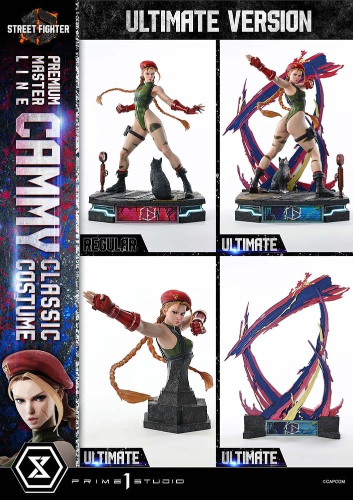 Street Fighter 6 Premium Masterline Statue 1/4 Cammy Classic Costume Ultimate Bonus Version 54 cm