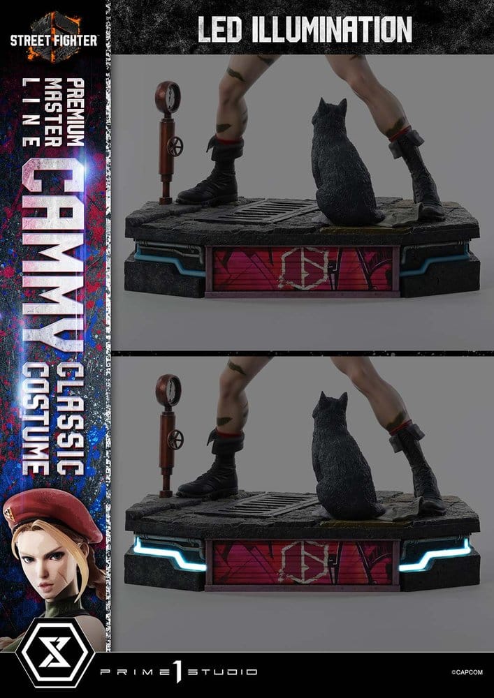 Street Fighter 6 Premium Masterline Statue 1/4 Cammy Classic Costume Ultimate Bonus Version 54 cm