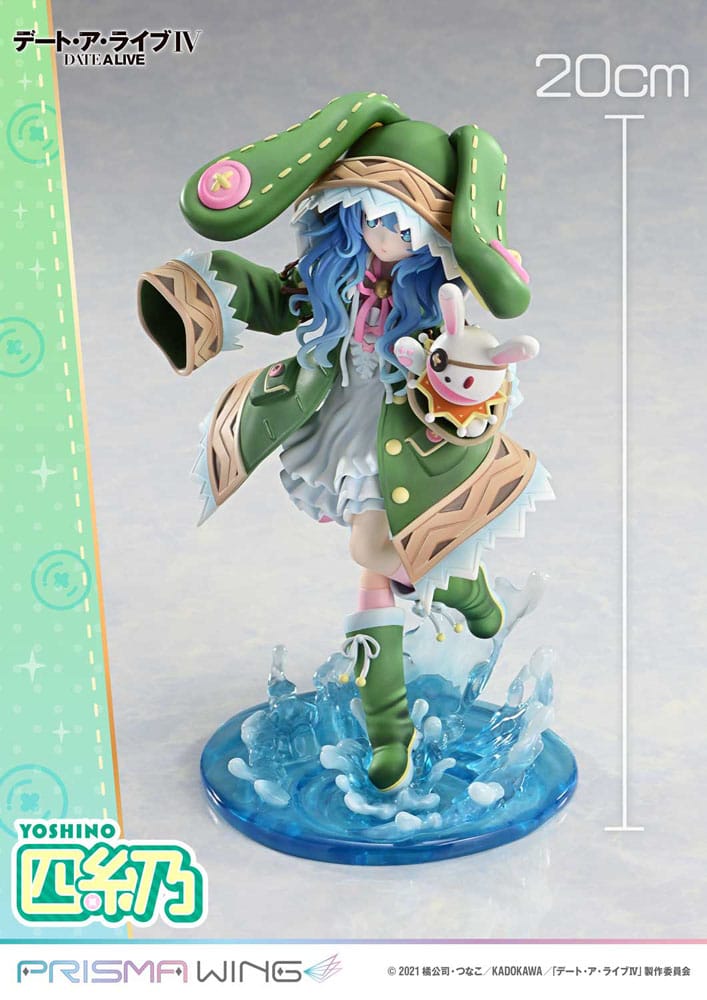 Date A Live Prisma Wing PVC Statue 1/7 Yoshino 20 cm