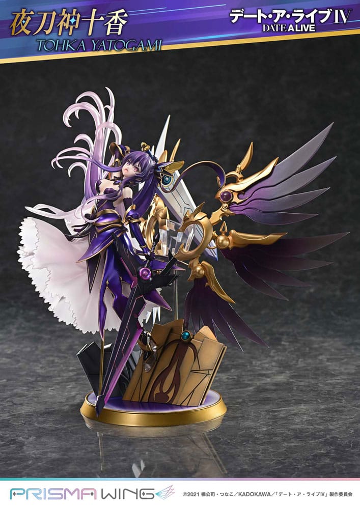 Date A Live Prisma Wing PVC Statue 1/7 Tohka Yatogami 36 cm