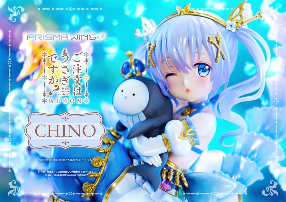 Is the Order a Rabbit? BLOOM Prisma Wing Pre-Painted Figure 1/7 Chino 21 cm
