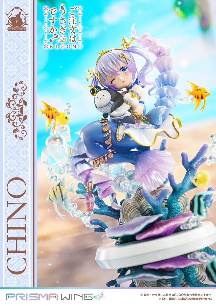 Is the Order a Rabbit? BLOOM Prisma Wing Pre-Painted Figure 1/7 Chino 21 cm