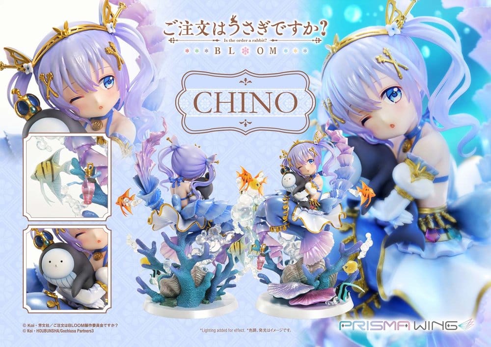 Is the Order a Rabbit? BLOOM Prisma Wing Pre-Painted Figure 1/7 Chino 21 cm