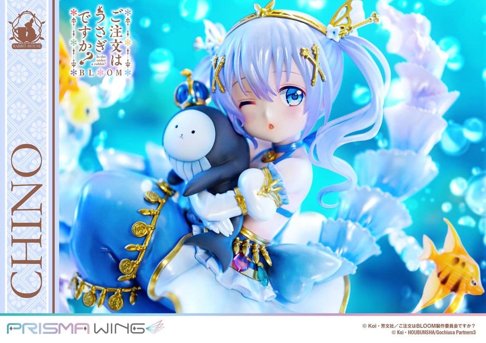 Is the Order a Rabbit? BLOOM Prisma Wing Pre-Painted Figure 1/7 Chino 21 cm