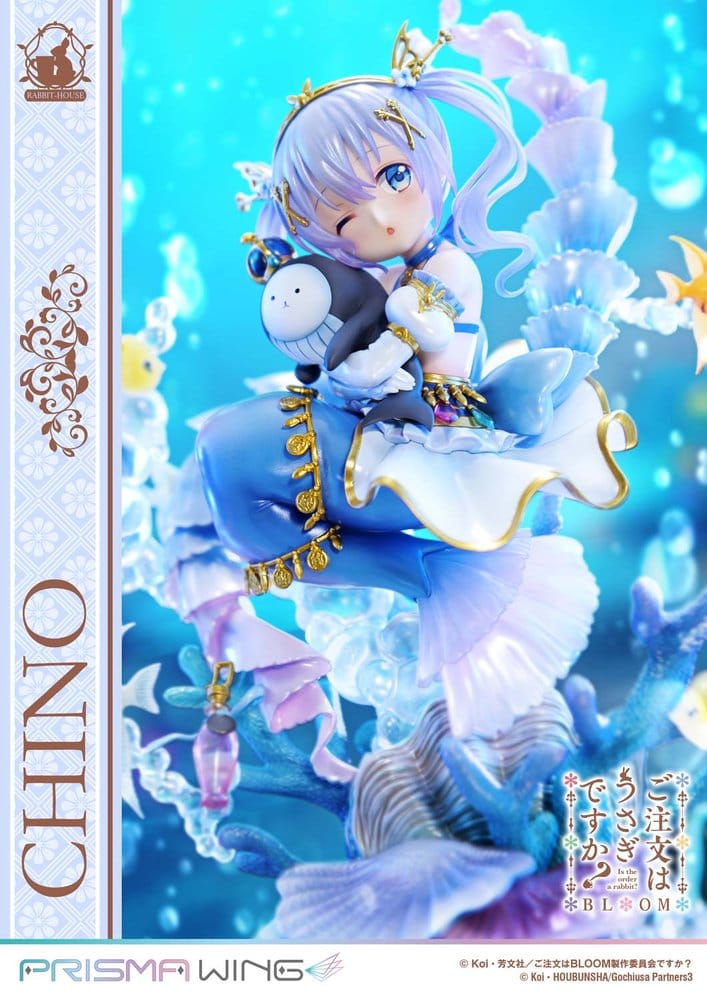 Is the Order a Rabbit? BLOOM Prisma Wing Pre-Painted Figure 1/7 Chino 21 cm
