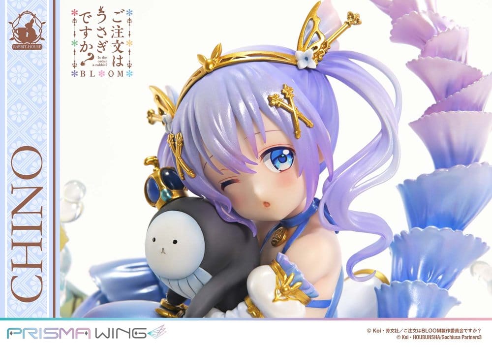 Is the Order a Rabbit? BLOOM Prisma Wing Pre-Painted Figure 1/7 Chino 21 cm