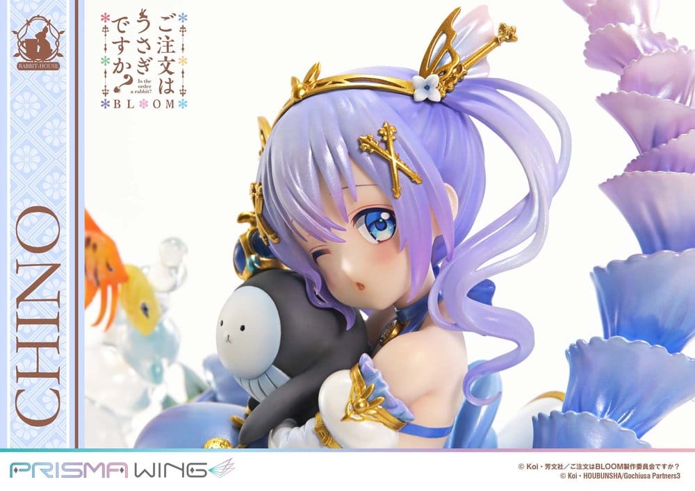Is the Order a Rabbit? BLOOM Prisma Wing Pre-Painted Figure 1/7 Chino 21 cm