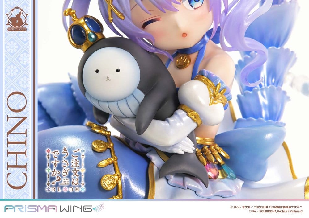 Is the Order a Rabbit? BLOOM Prisma Wing Pre-Painted Figure 1/7 Chino 21 cm