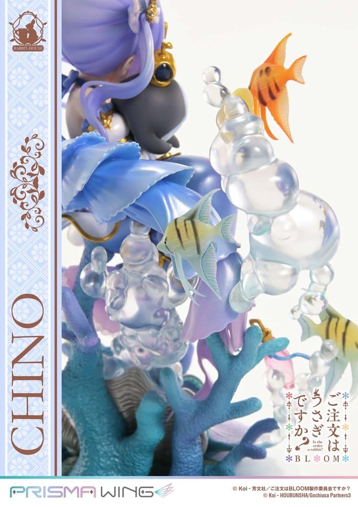 Is the Order a Rabbit? BLOOM Prisma Wing Pre-Painted Figure 1/7 Chino 21 cm