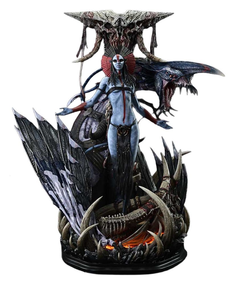 Avatar: Fire and Ash (Film) Real Elite Masterline Series Statue 1/4 Varang & Nightwraith Avatar Legacy Collection 96 cm