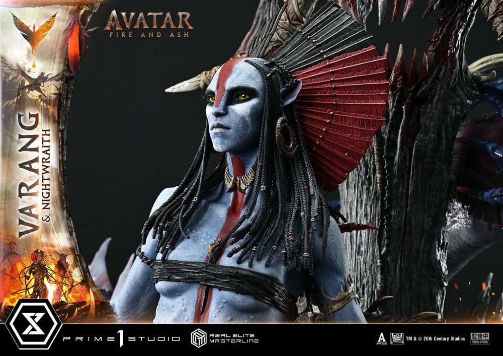 Avatar: Fire and Ash (Film) Real Elite Masterline Series Statue 1/4 Varang & Nightwraith Avatar Legacy Collection 96 cm