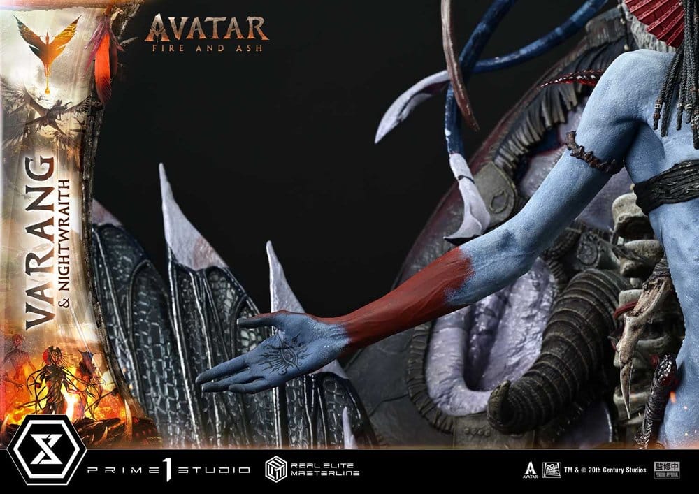 Avatar: Fire and Ash (Film) Real Elite Masterline Series Statue 1/4 Varang & Nightwraith Avatar Legacy Collection 96 cm