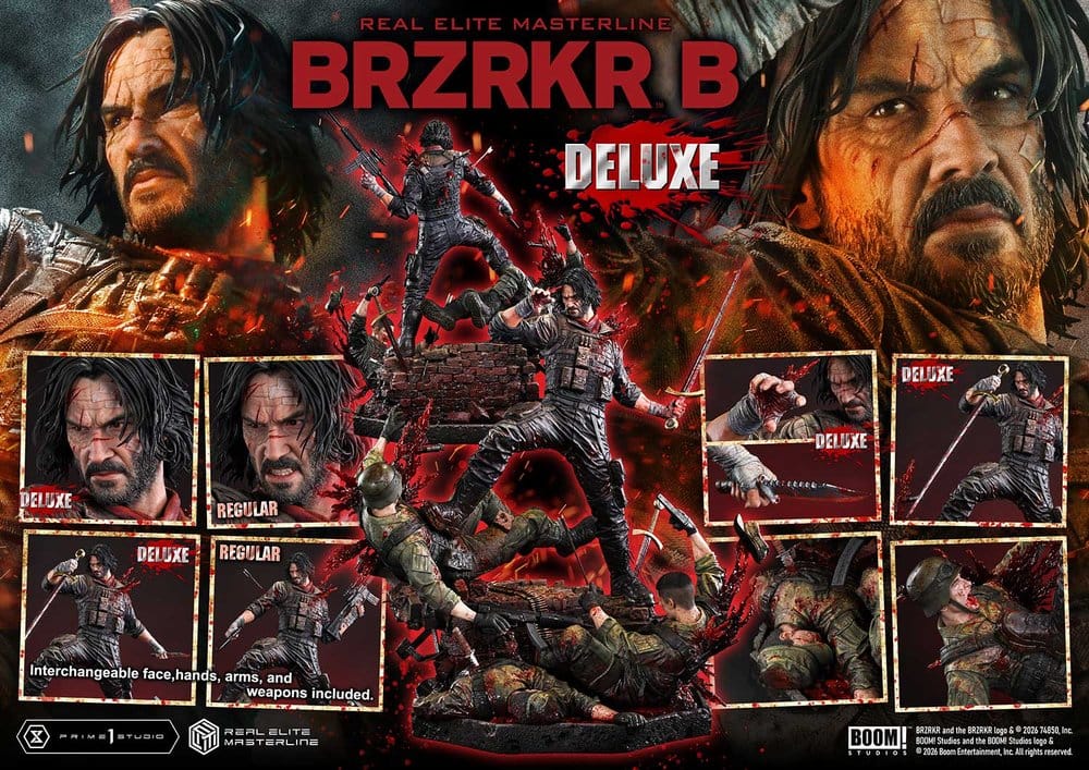 BRZRKR Real Elite Masterline Statue 1/4 B DX Bonus Version 70 cm
