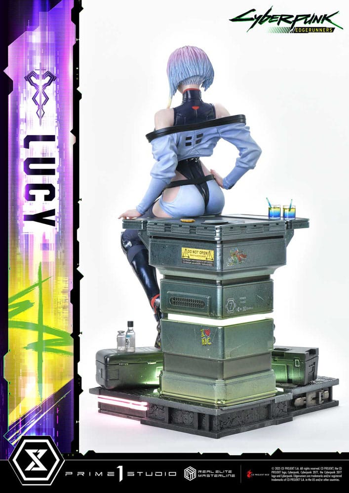 Cyberpunk: Edgerunners Real Elite Masterline Series Statue 1/4 Deluxe Bonus Version 50 cm