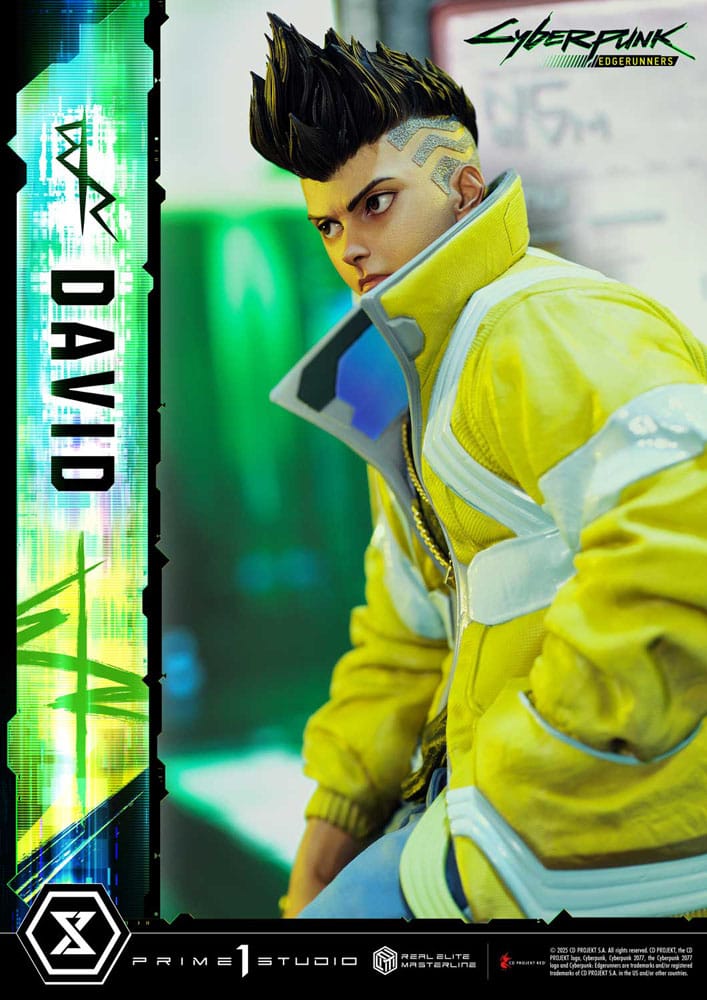 Cyberpunk: Edgerunners Real Elite Masterline Series Statue 1/4 David 58 cm