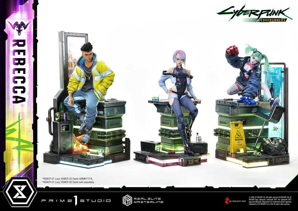 Cyberpunk: Edgerunners Real Elite Masterline Series Statue 1/4 Rebecca Deluxe Bonus Version 54 cm