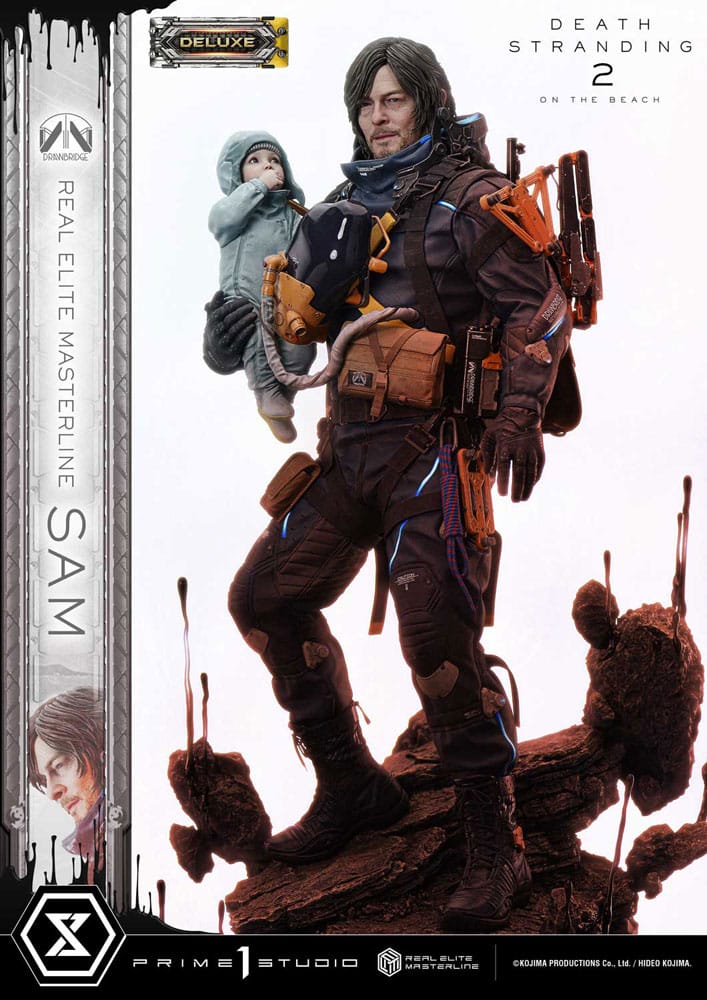 Death Stranding 2: On the Beach Real Elite Masterline Series Statue 1/3 Sam Deluxe Version 83 cm