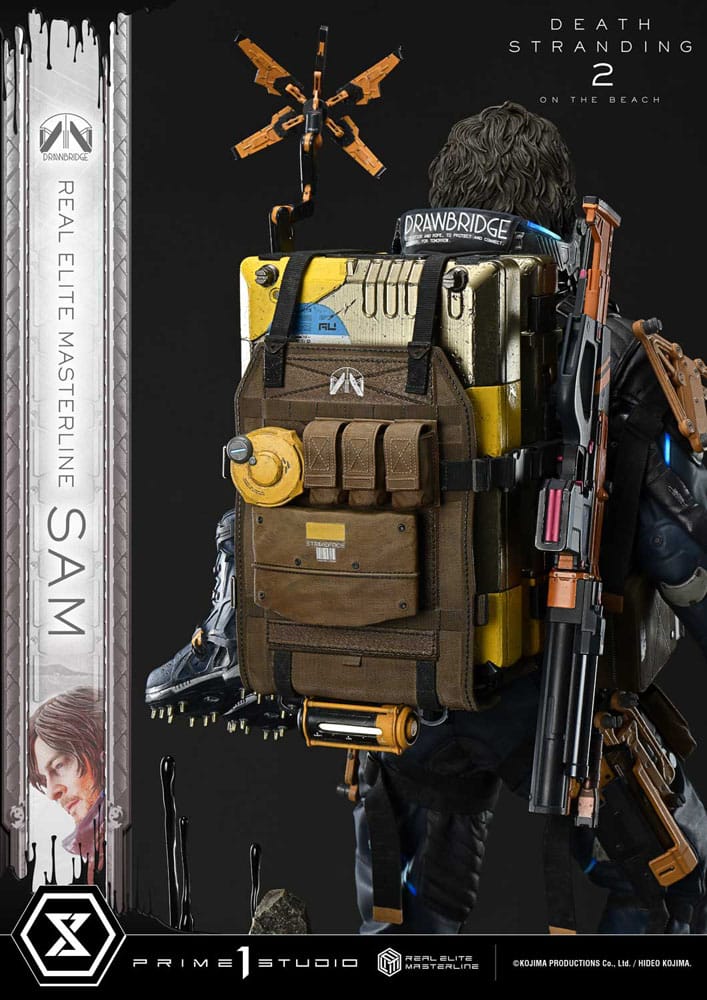 Death Stranding 2: On the Beach Real Elite Masterline Series Statue 1/3 Sam Deluxe Version 83 cm