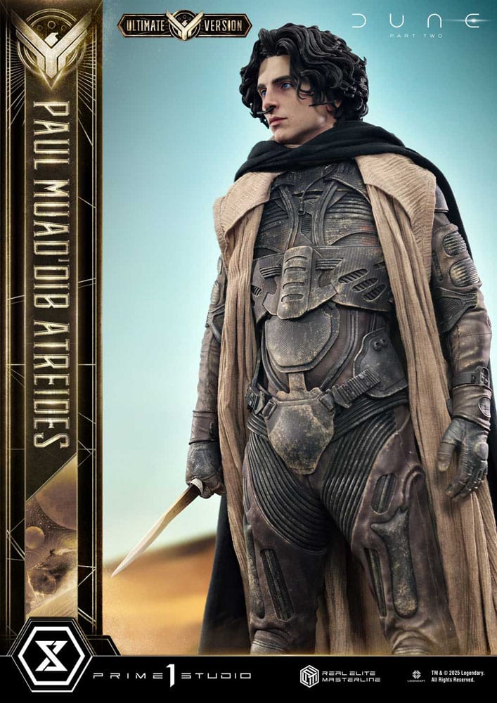 Dune: Part Two Real Elite Masterline Series Statue 1/3 Paul Atreides Ultimate Version 90 cm