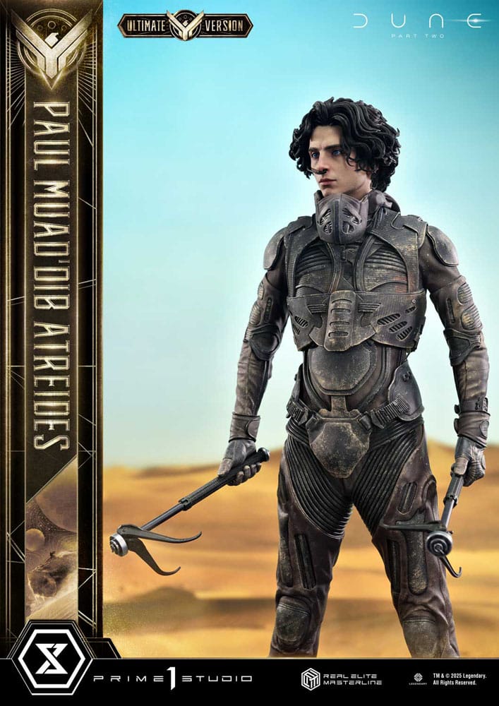 Dune: Part Two Real Elite Masterline Series Statue 1/3 Paul Atreides Ultimate Version 90 cm