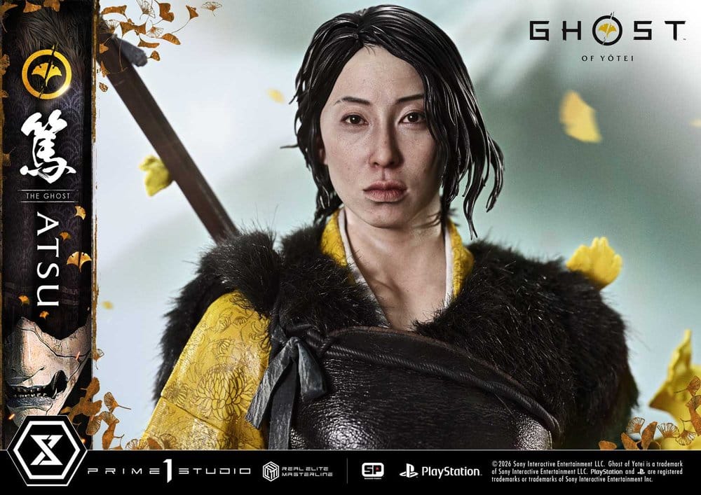 Ghost of Yotei Real Elite Masterline Statue 1/4 Atsu 59 cm