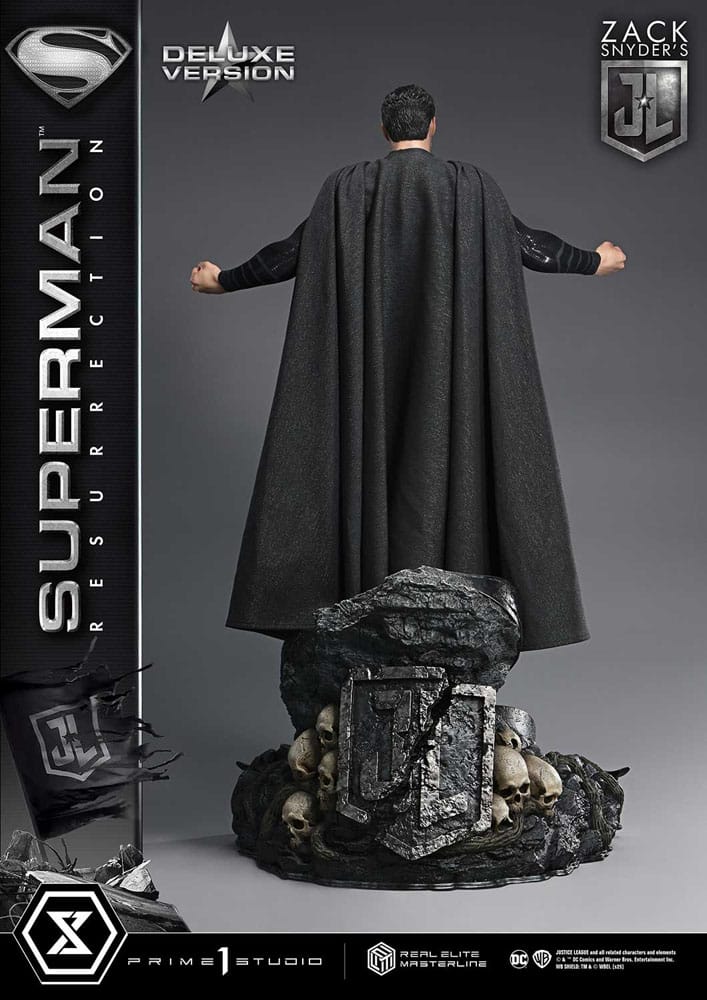 Zack Snyder's Justice League Real Elite Masterline Series Statue 1/3 Superman Resurrection Deluxe Ver. 95 cm