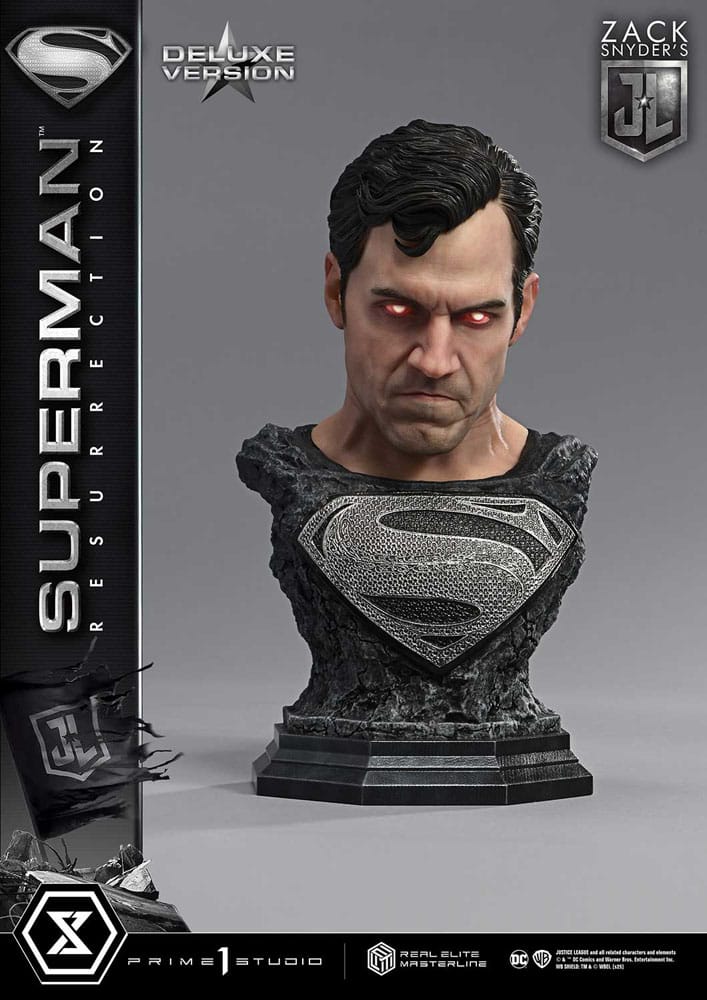 Zack Snyder's Justice League Real Elite Masterline Series Statue 1/3 Superman Resurrection Deluxe Ver. 95 cm