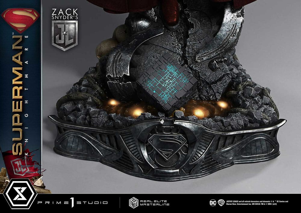 Zack Snyder's Justice League Real Elite Masterline Series Statue 1/3 Superman Knightmare Color Edition 95 cm