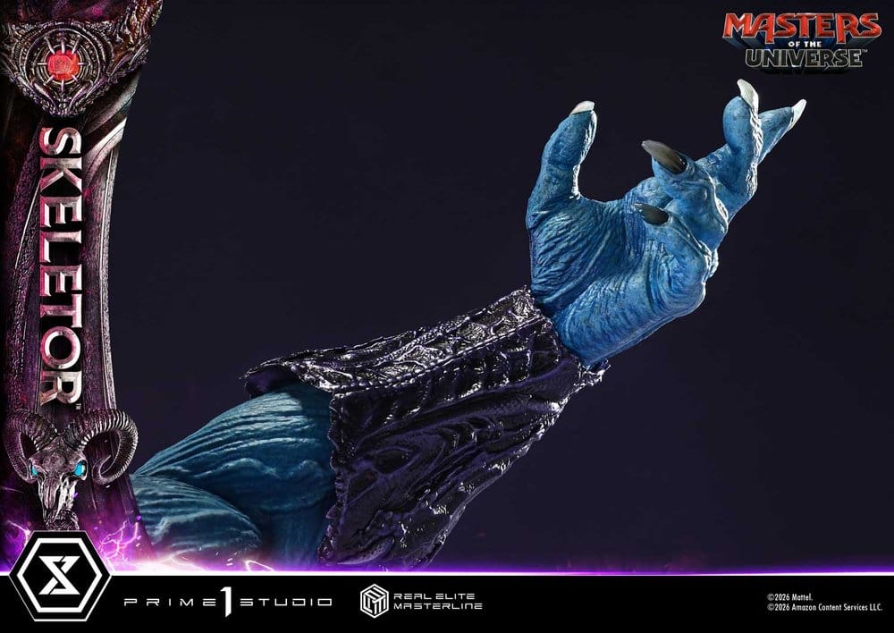 Masters of the Universe (2026 Film) Real Elite Masterline Series Statue 1/3 Skeletor 95 cm