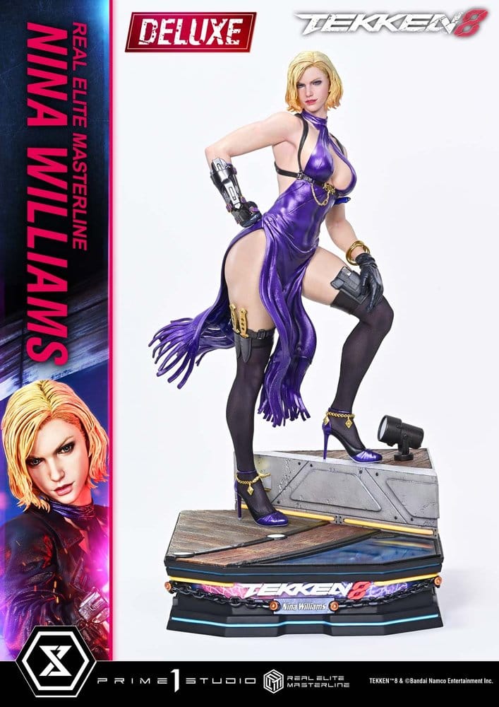 Tekken Real Elite Masterline Series Statue 1/4 Nina Williams Deluxe Version 55 cm