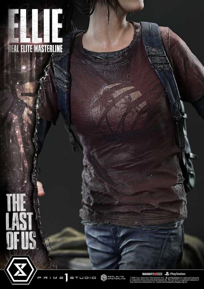 The Last of Us (Part I) Real Elite Masterline Statue 1/4 Ellie 46 cm
