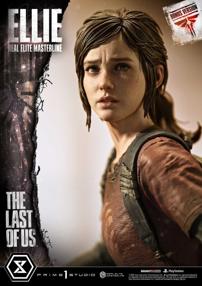 The Last of Us (Part I) Real Elite Masterline Statue 1/4 Ellie Bonus Version 46 cm