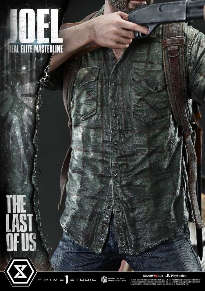 The Last of Us (Part I) Real Elite Masterline Statue 1/4 Joel 52 cm