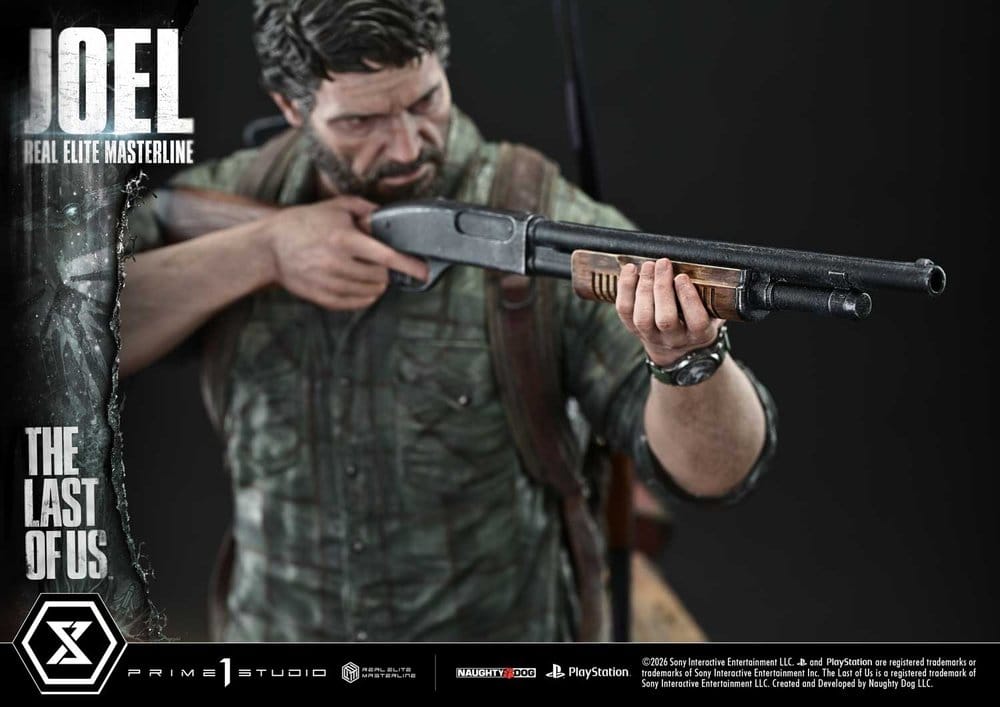 The Last of Us (Part I) Real Elite Masterline Statue 1/4 Joel 52 cm