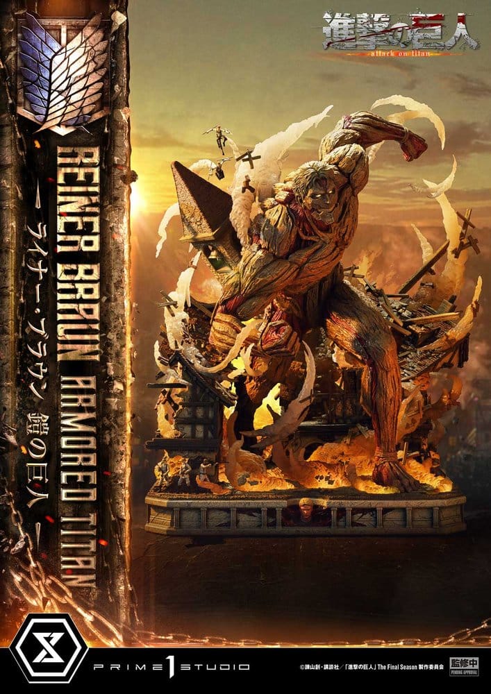 Attack on Titan (TV animation) Ultimate Diorama Masterline Statue Reiner Braun Armored Titan 75 cm