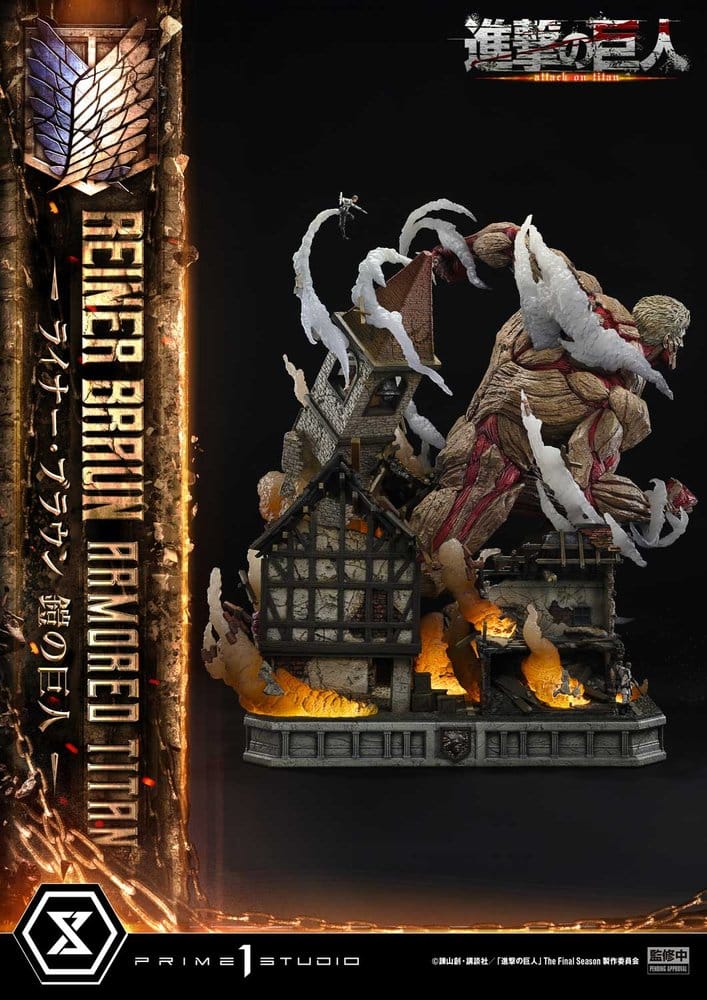 Attack on Titan (TV animation) Ultimate Diorama Masterline Statue Reiner Braun Armored Titan 75 cm
