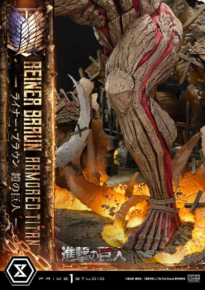 Attack on Titan (TV animation) Ultimate Diorama Masterline Statue Reiner Braun Armored Titan 75 cm