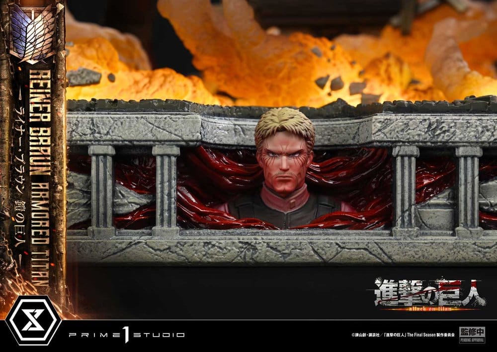 Attack on Titan (TV animation) Ultimate Diorama Masterline Statue Reiner Braun Armored Titan 75 cm