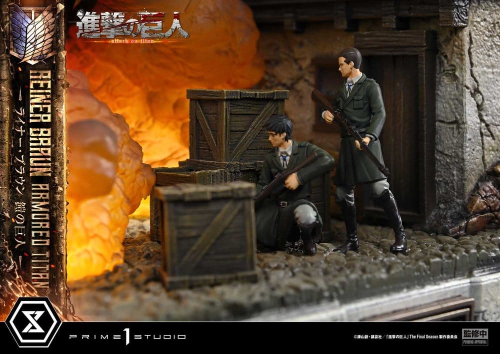 Attack on Titan (TV animation) Ultimate Diorama Masterline Statue Reiner Braun Armored Titan 75 cm