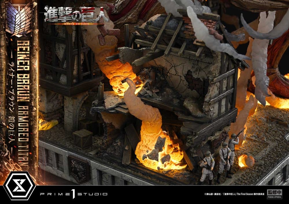Attack on Titan (TV animation) Ultimate Diorama Masterline Statue Reiner Braun Armored Titan 75 cm